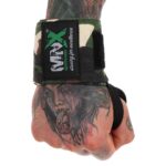 MNX Wrist wraps Green CAMO look