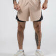 MNX Double layer shorts, sand