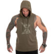 MNX Hooded tank top Olive green