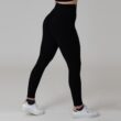 MNX Women's ribbed leggings Asia, black