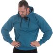 MNX Men's hoodie Athletic, sea blue