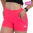 MNX Women's tight shorts, pink